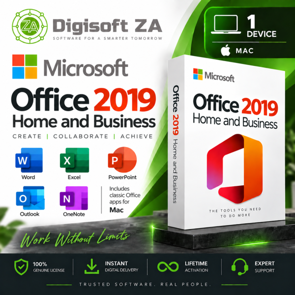Microsoft Office 2019 Home and Business (MAC)
