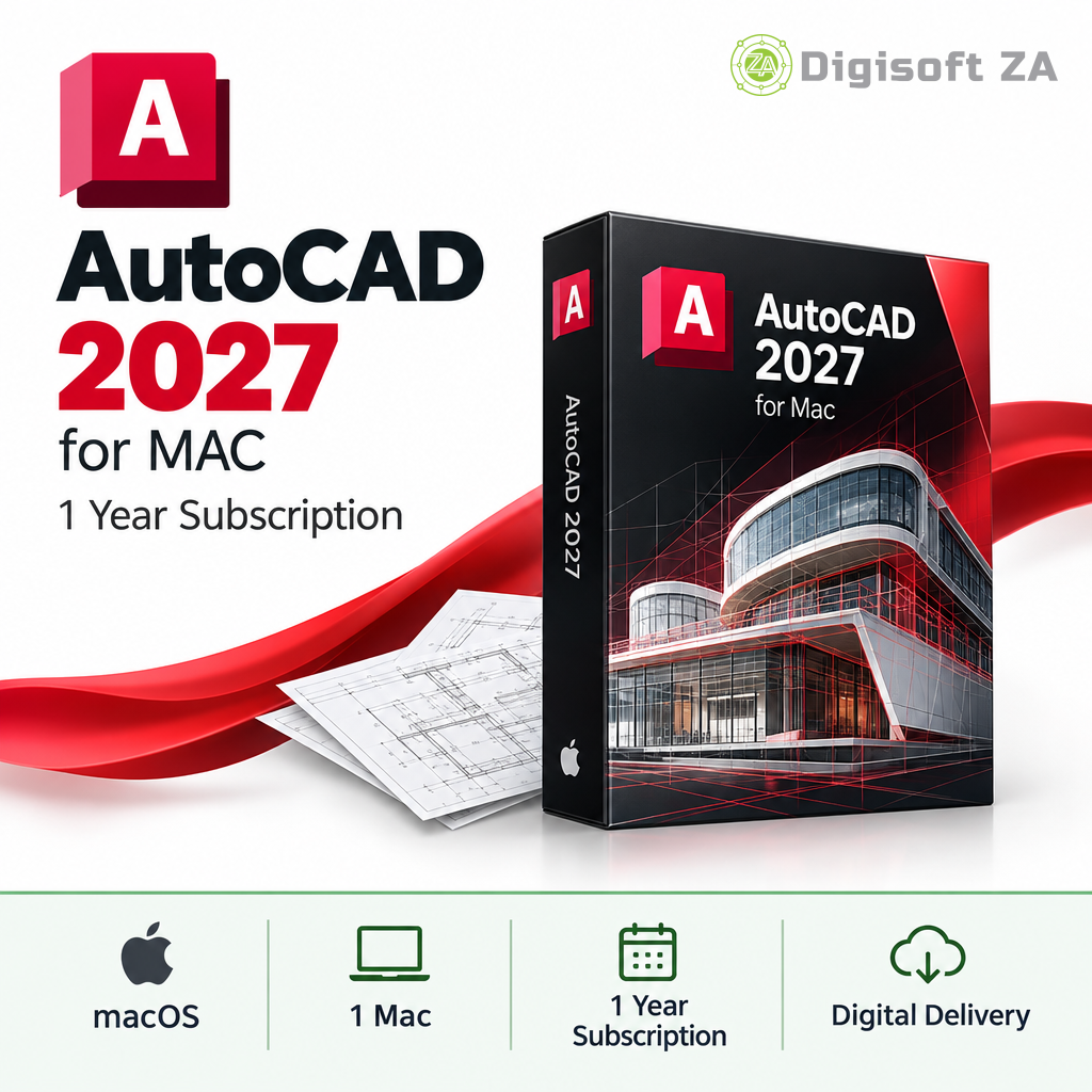 AutoCAD 2027 for MAC - 1 Year Subscription