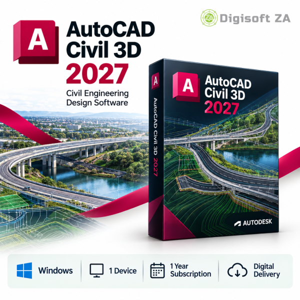 AutoCAD Civil 3D 2027 - 1 Year Subscription